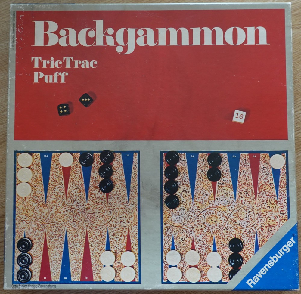 Backgammon, SUPERZUSTAND,  30 x 60 cm