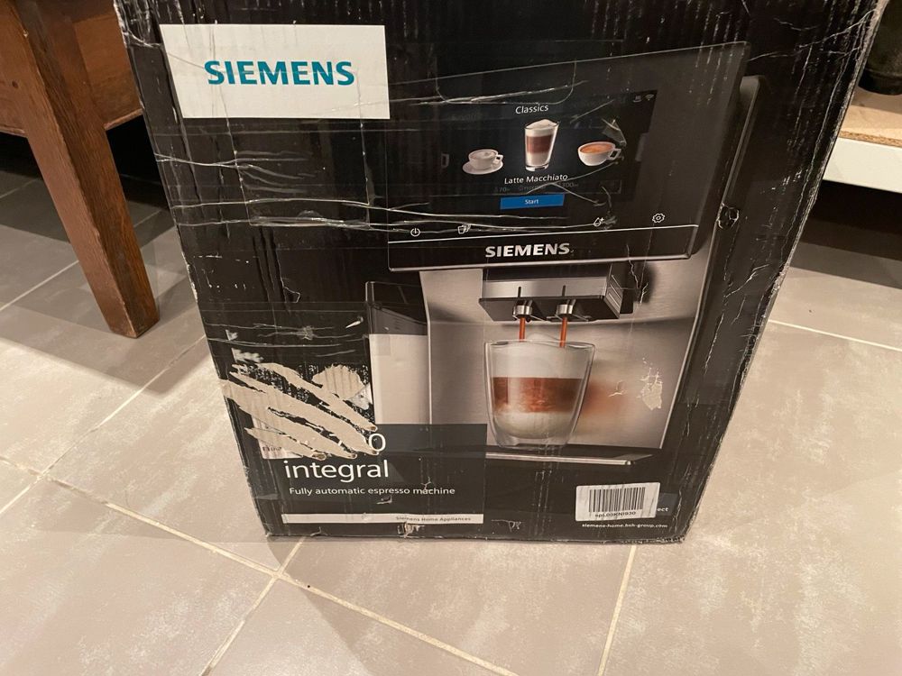 Siemens IQ700 Integral Kaffevollautomat Kaffemaschine