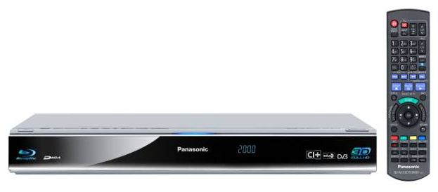 Panasonic DMR-BST700 Blu-ray-Rekorder mit integriertem Sat-Receiver