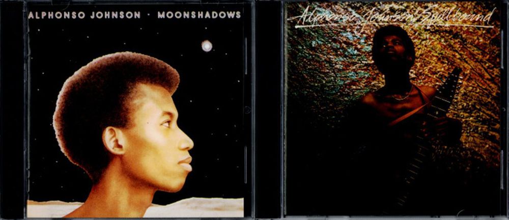 2 CDs Alphonso Johnson - Moonshadows & Spellbound   JazzRock-Klassiker
