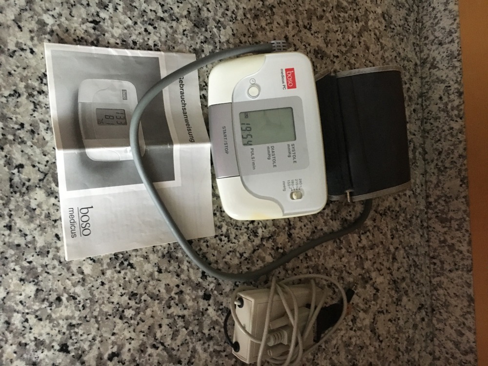 Boso Medicus Blutdruckmessgerät mit Boso Adapter