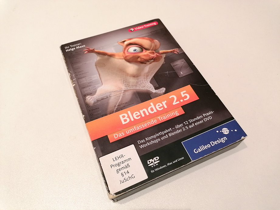 DVD  Blender  2.5   Das umfassende Training