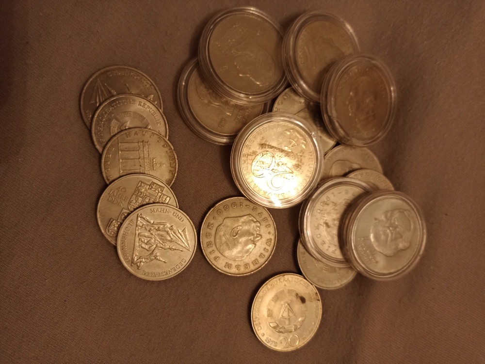 DDR münzen  