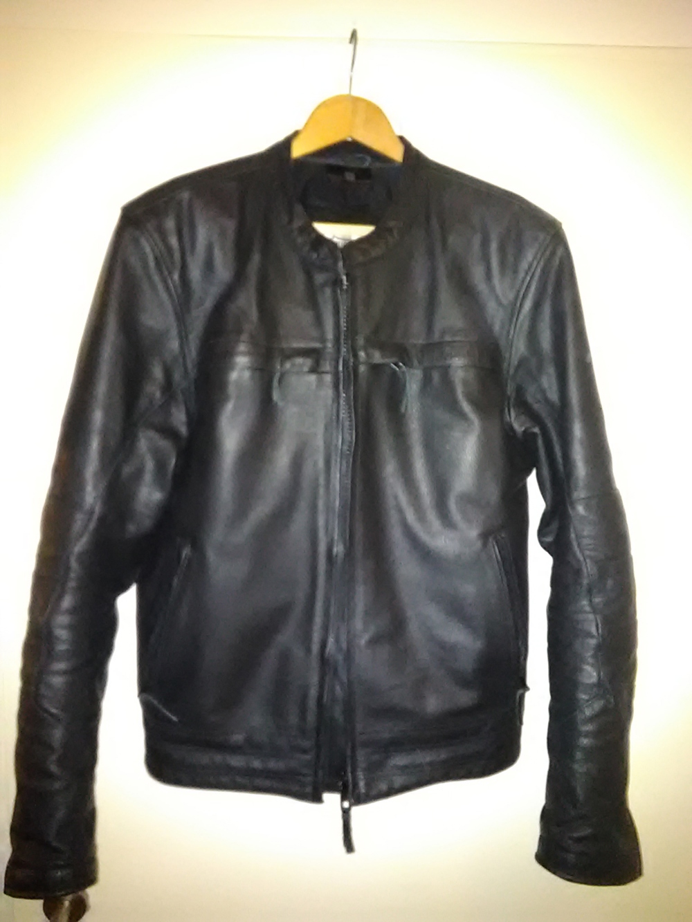 Lederjacke 