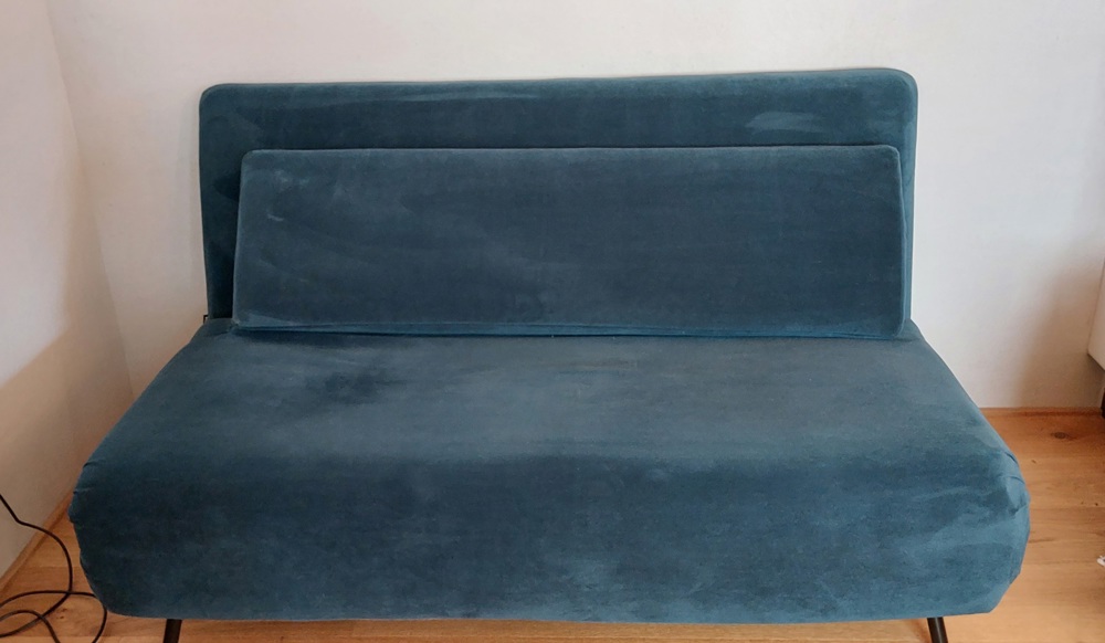 Sofa dunkelblau
