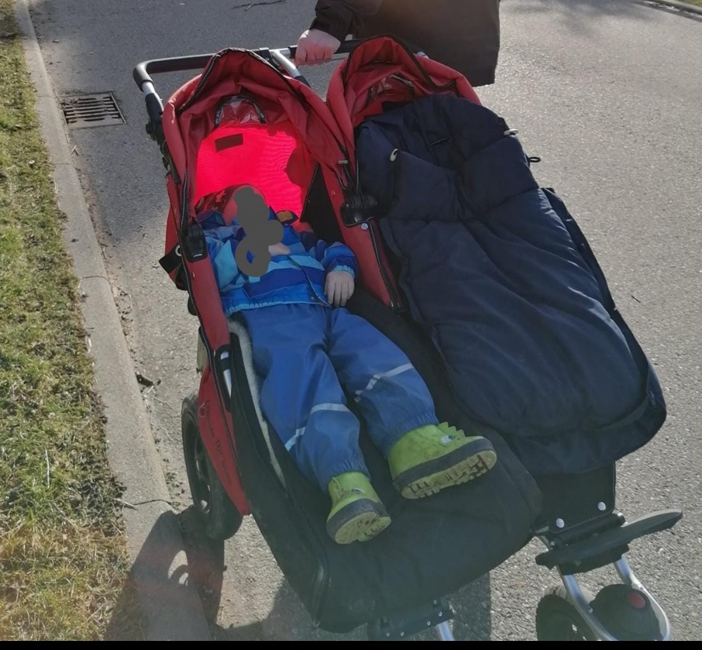 Geschwisterkinderwagen