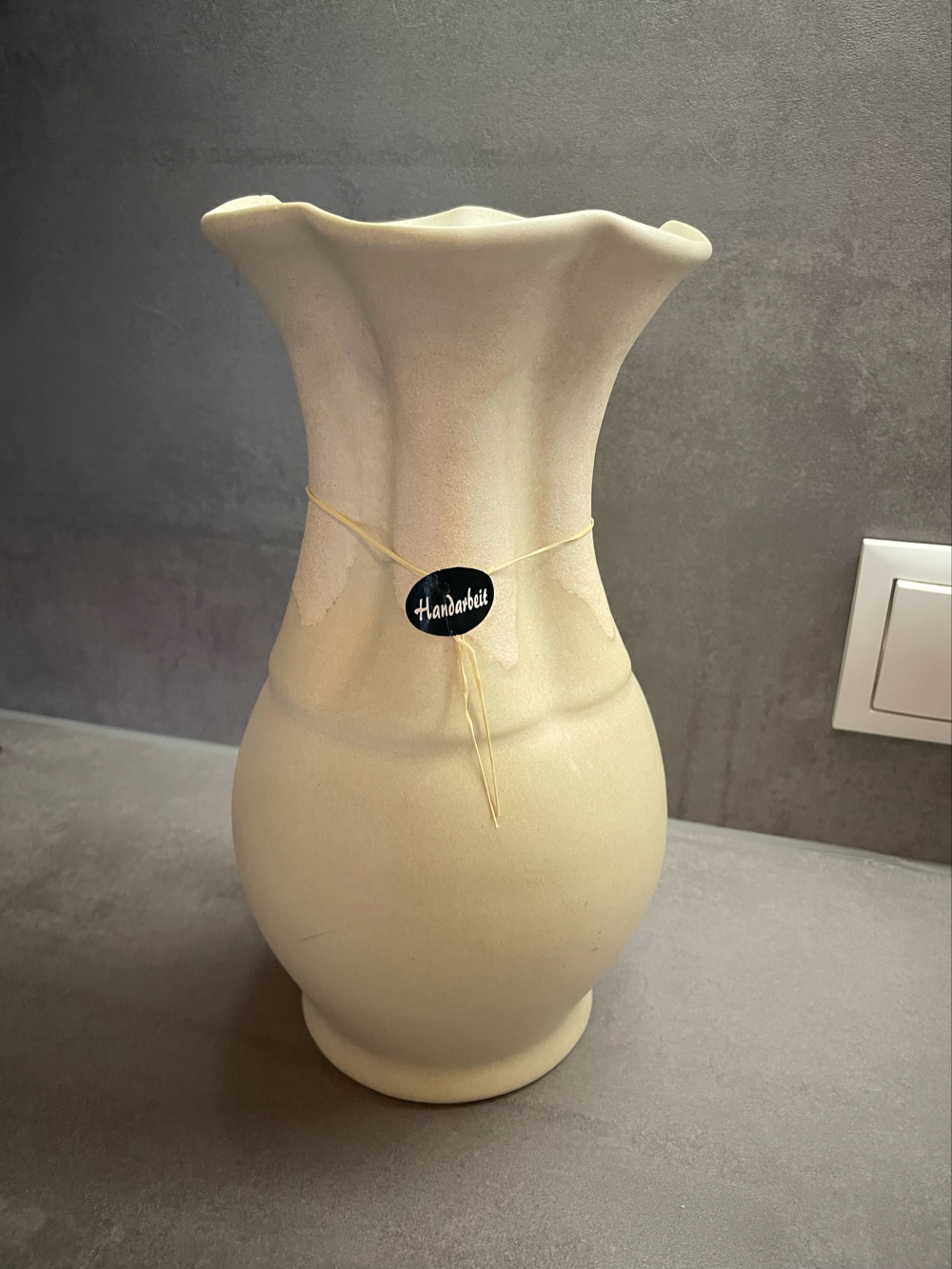 Vase, 26 cm hoch