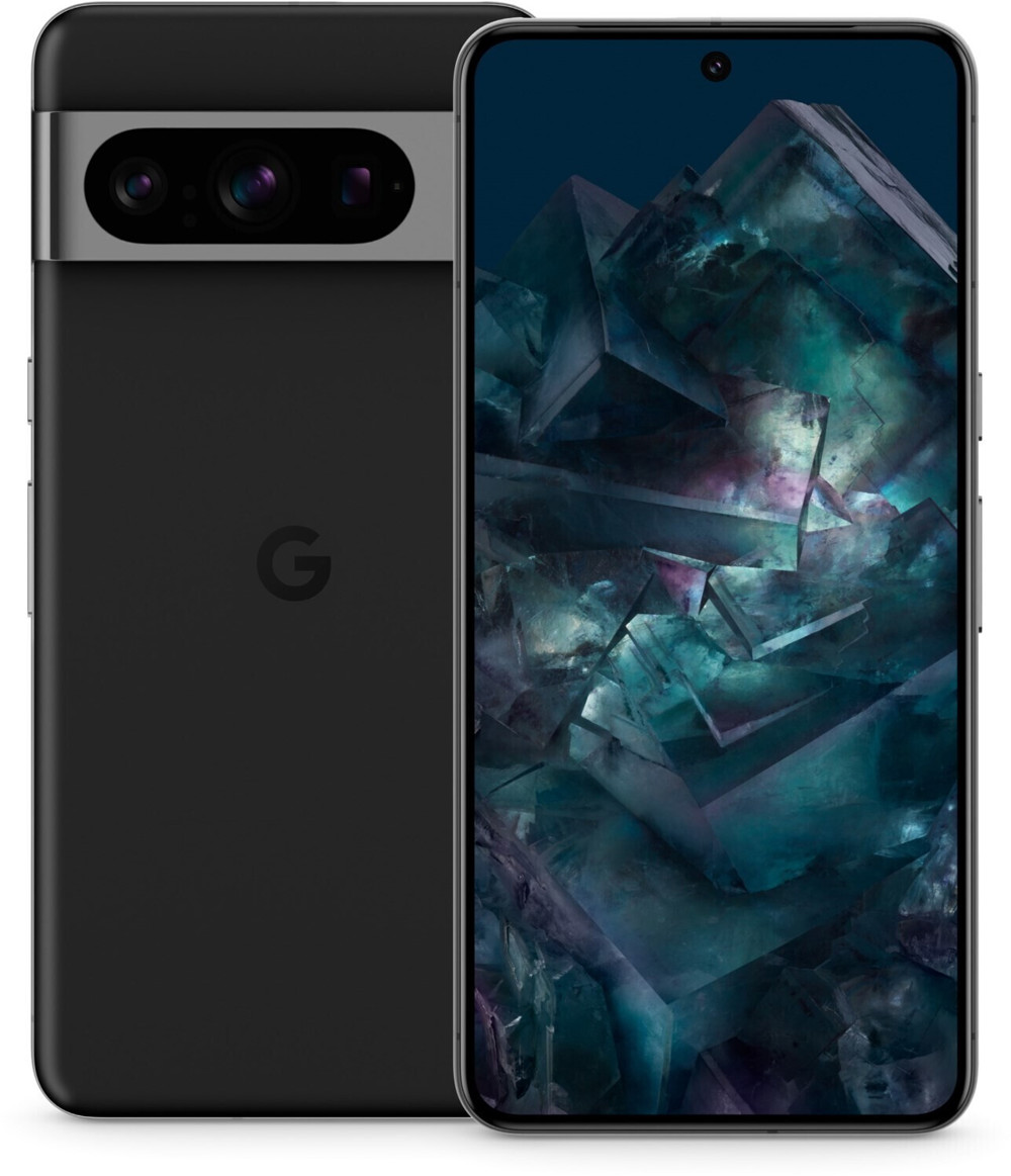 Google Pixel 8 128GB schwarz inkl. Original Case