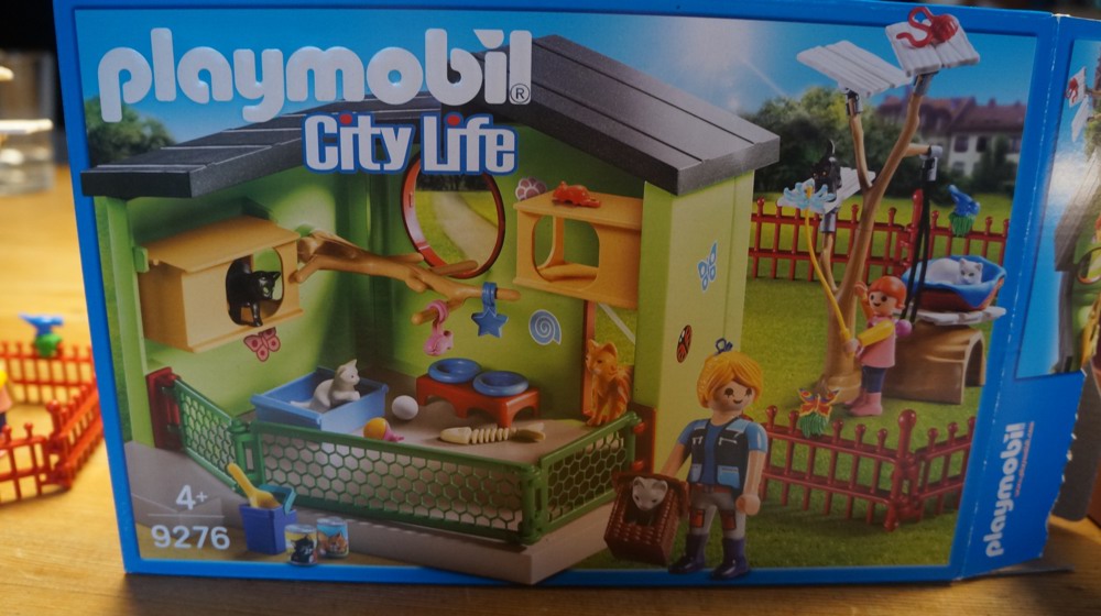Playmobil City life - Katzgengehege