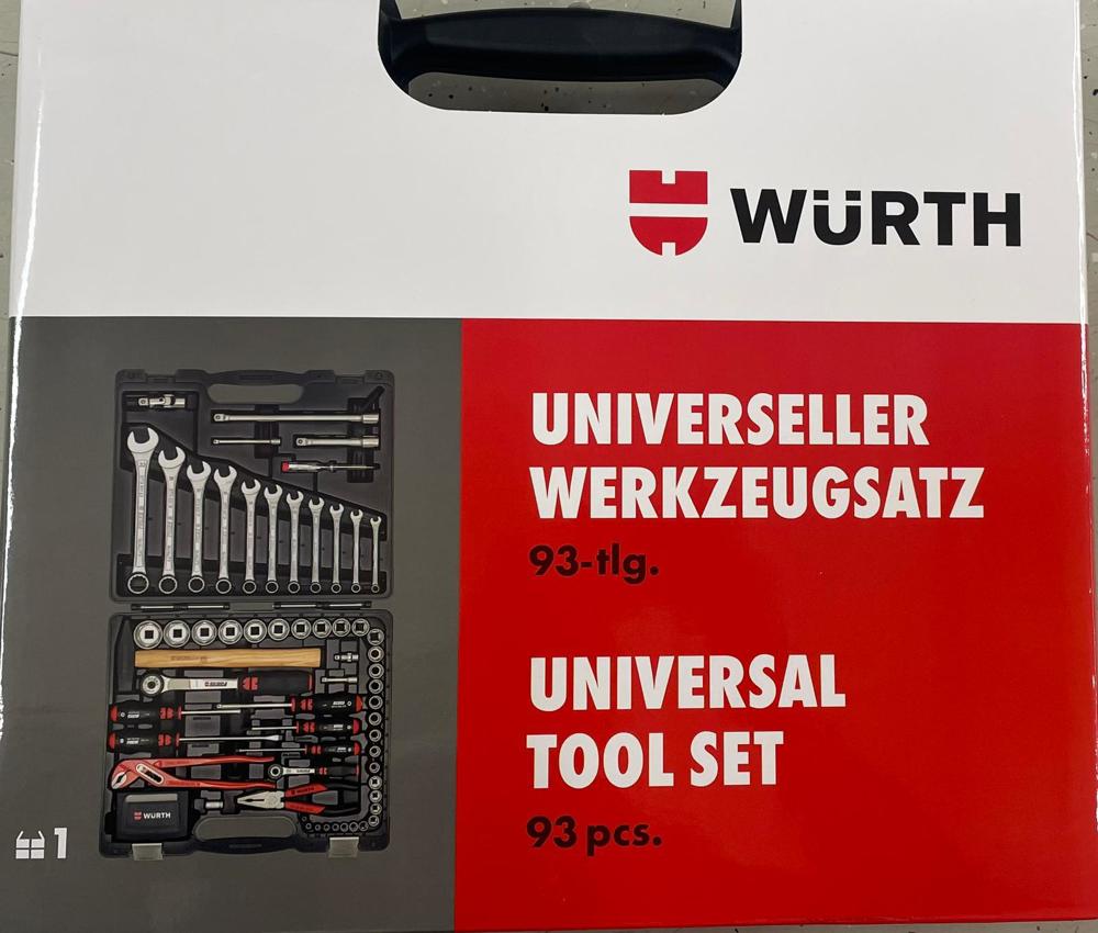 Würth Universal Werkzeugsatz 93Tlg.