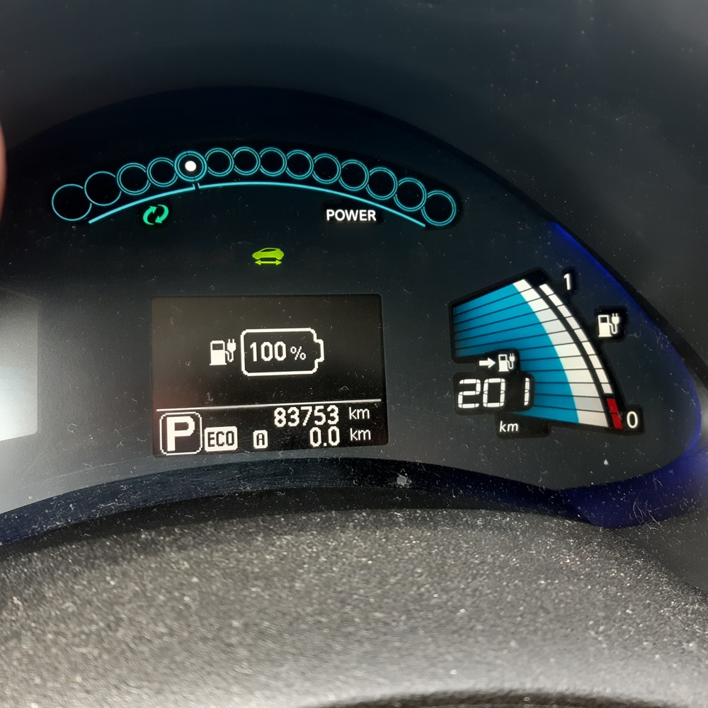 Nissan Leaf mit neuem Pickerl Nissan Leaf mit neuem Pickerl