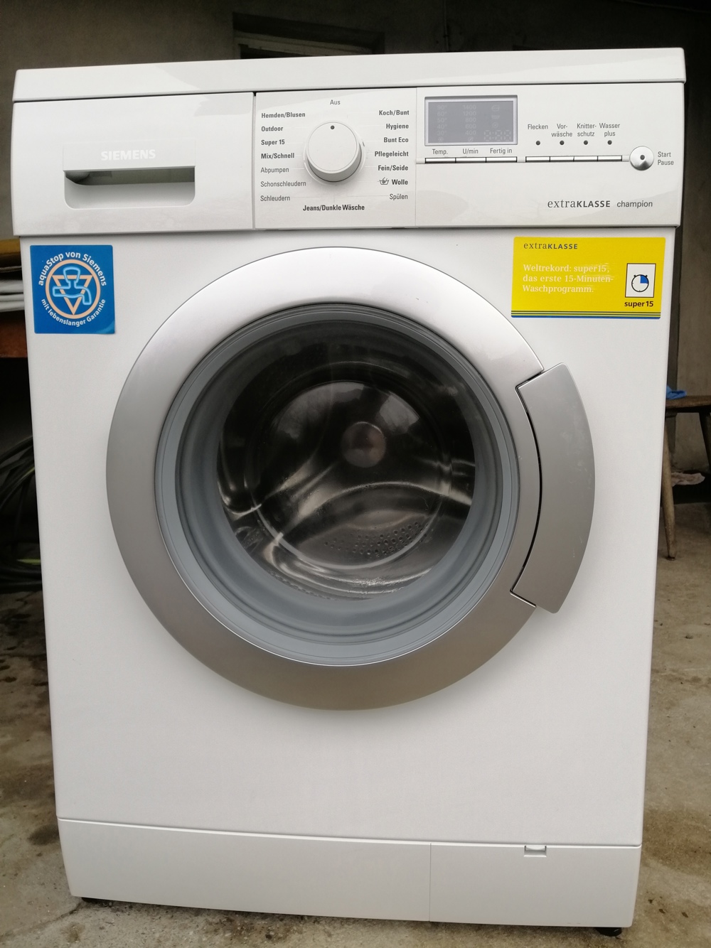 Waschmaschine Siemens 
