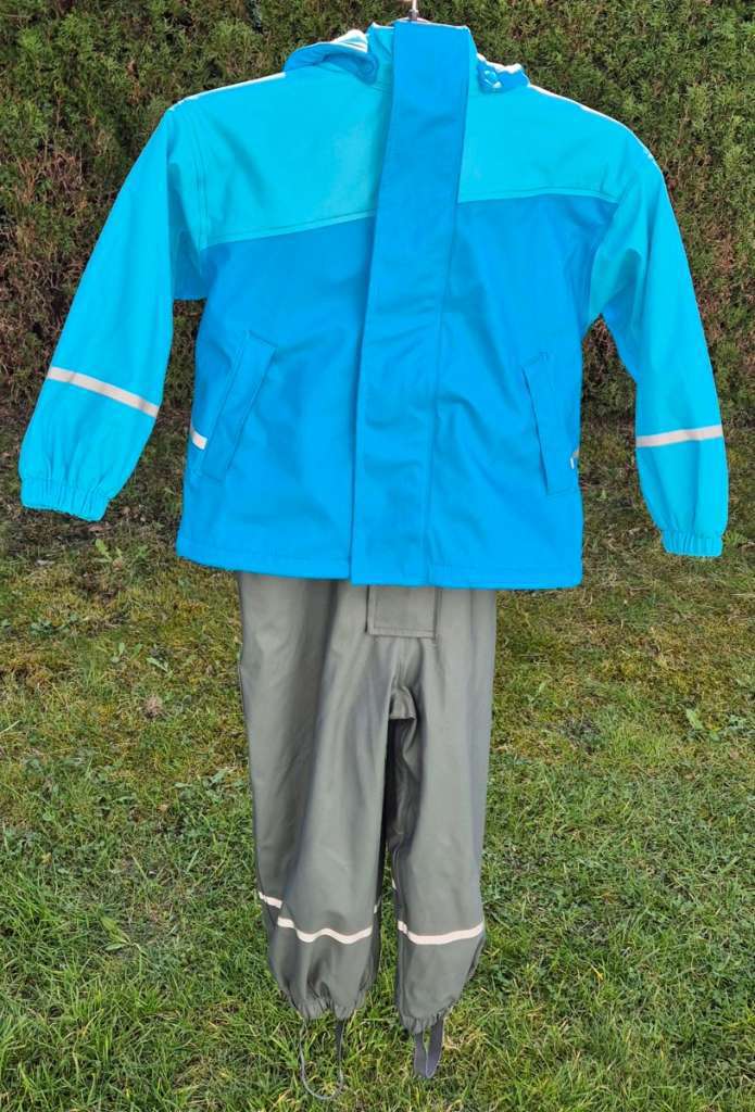 NEUWARE Matsch- und Regenkleidung Kinder mit abnehmbarer Kapuze