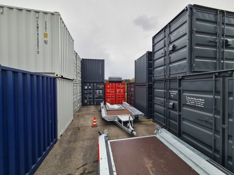 Wir verkaufen 20-Fuß- und 40-Fuß-Seecontainer