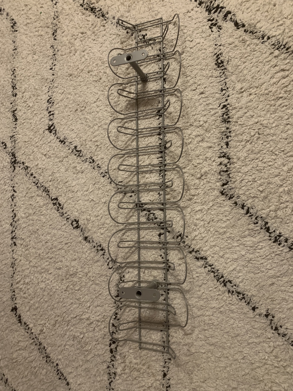 Ikea SIGNUM Kabelkanal waagerecht, silberfarben, 70 cm