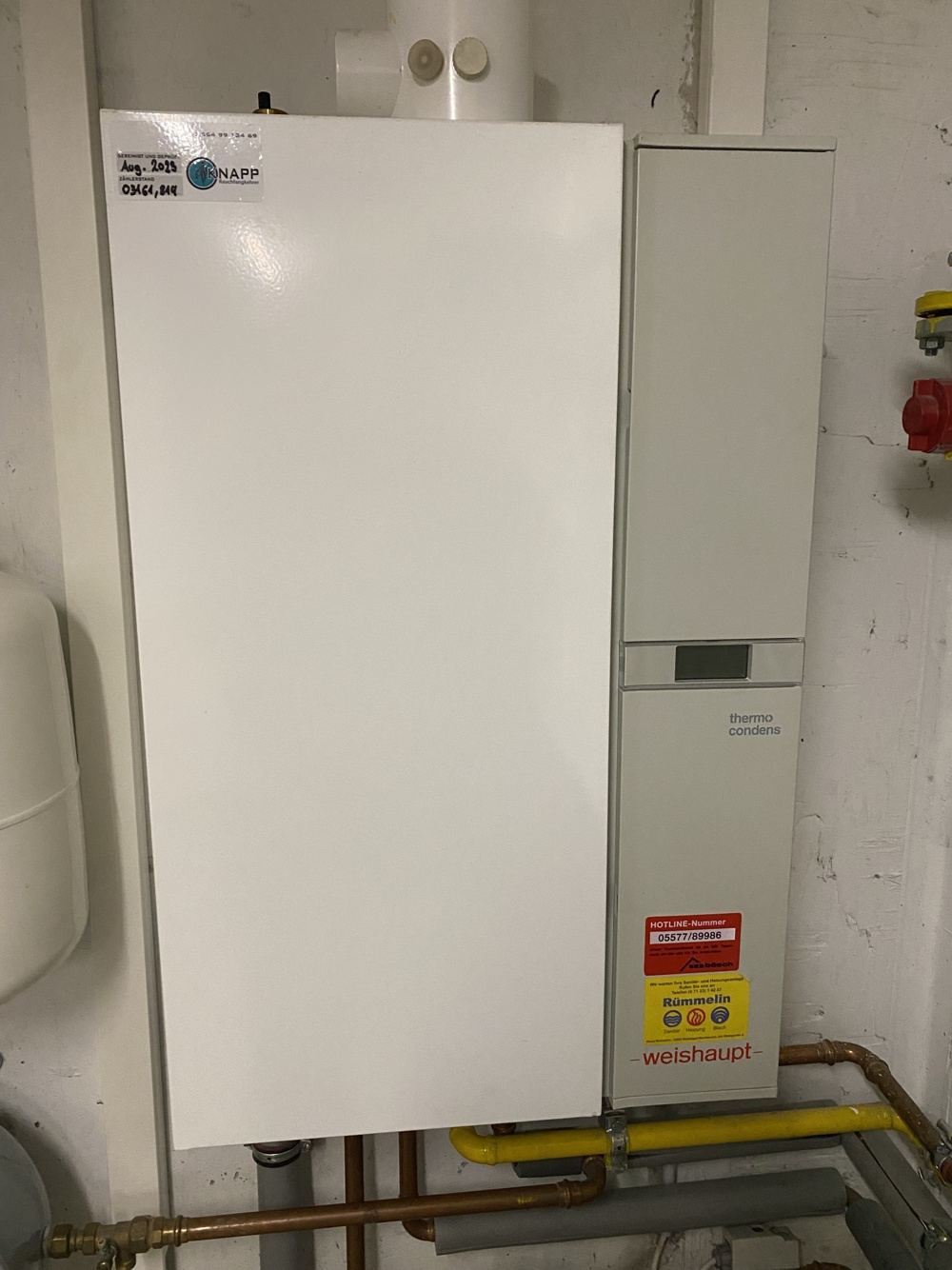 Gastherme Weishaupt WTC 15-A, 4,3 - 14,7 kW