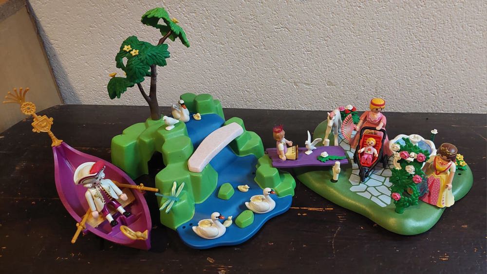 Playmobil Kinder Spielzeug Landschaft ca. 60 Teile