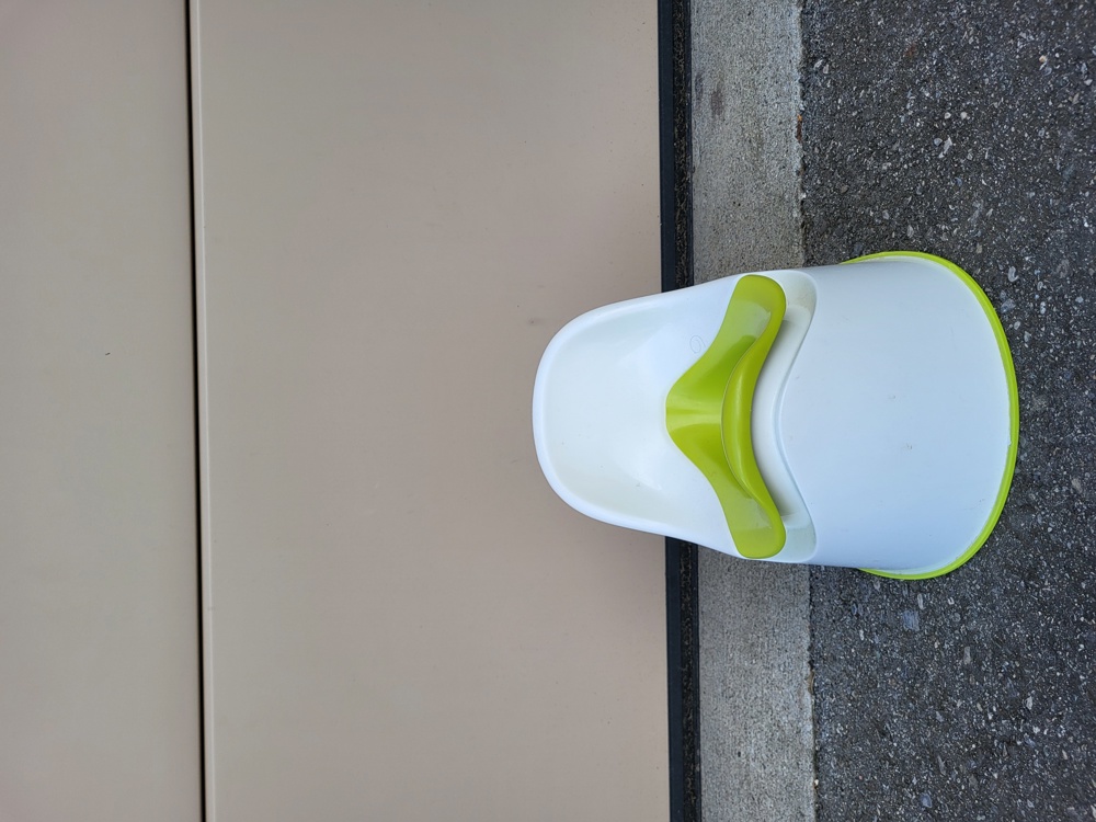 Babytöpfchen Ikea  Lockig  weiß, grün