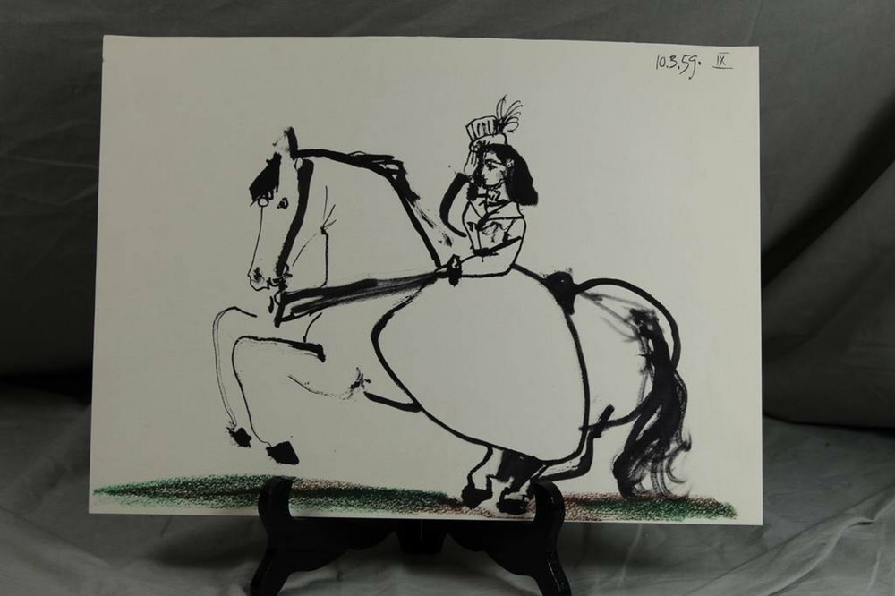 Picasso - Litho - Toros y Toreros - Woman on Horse III