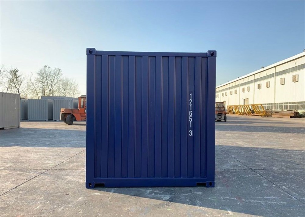 20 Fuß Seecontainer Blau Wie neu CSC-Kennzeichen ist gültig