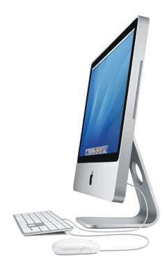 Apple iMac 24 Zoll All-in-One Desktop Computer 2.8 GHz, 4GB RAM mit Apple-Maus und Tastatur