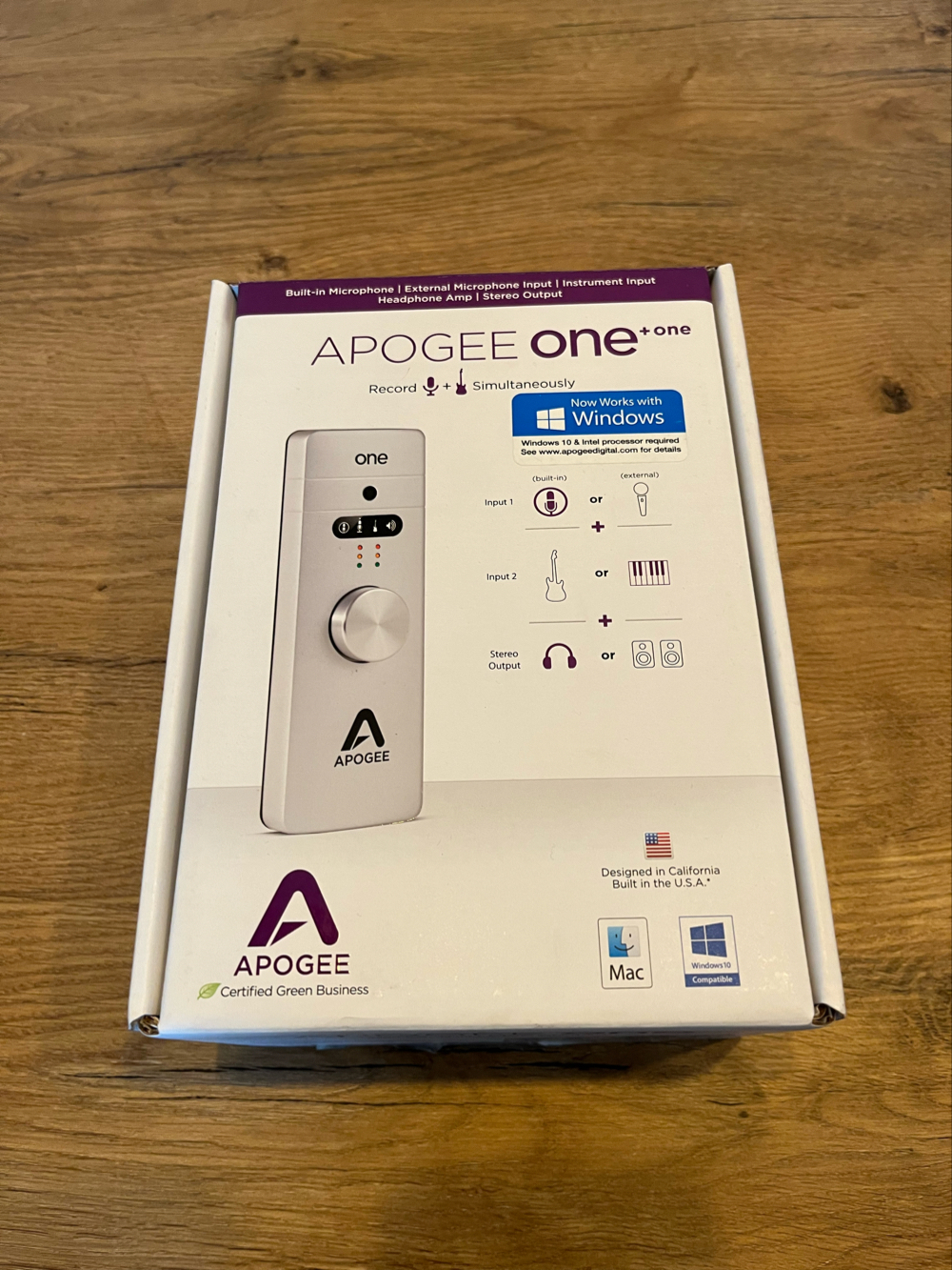APOGEE One - Audio Interface (MAC, WIN, IPAD)