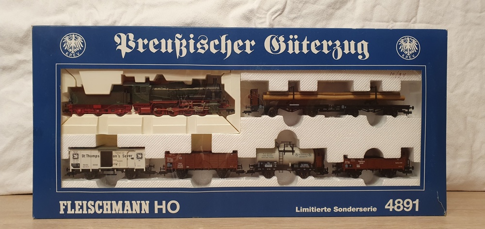 Fleischmann 4891 Preußischer Güterzug H0 *OVP*