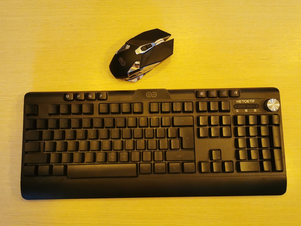 Gamer Tastatur mit Maus mit Rpg Beleuchtung 