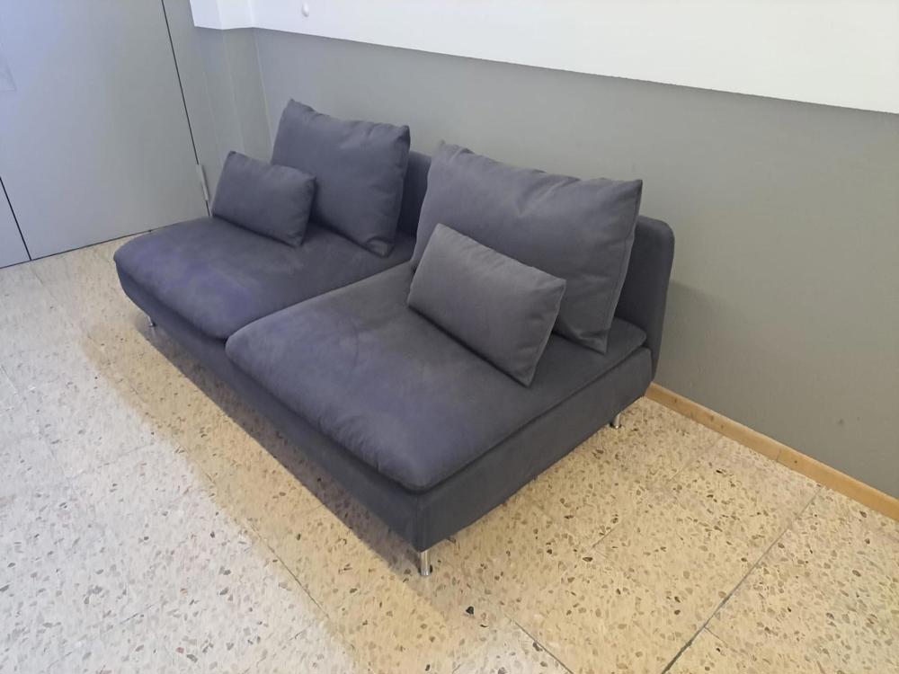 Ikea Couch Söderhamn dunkelgrau