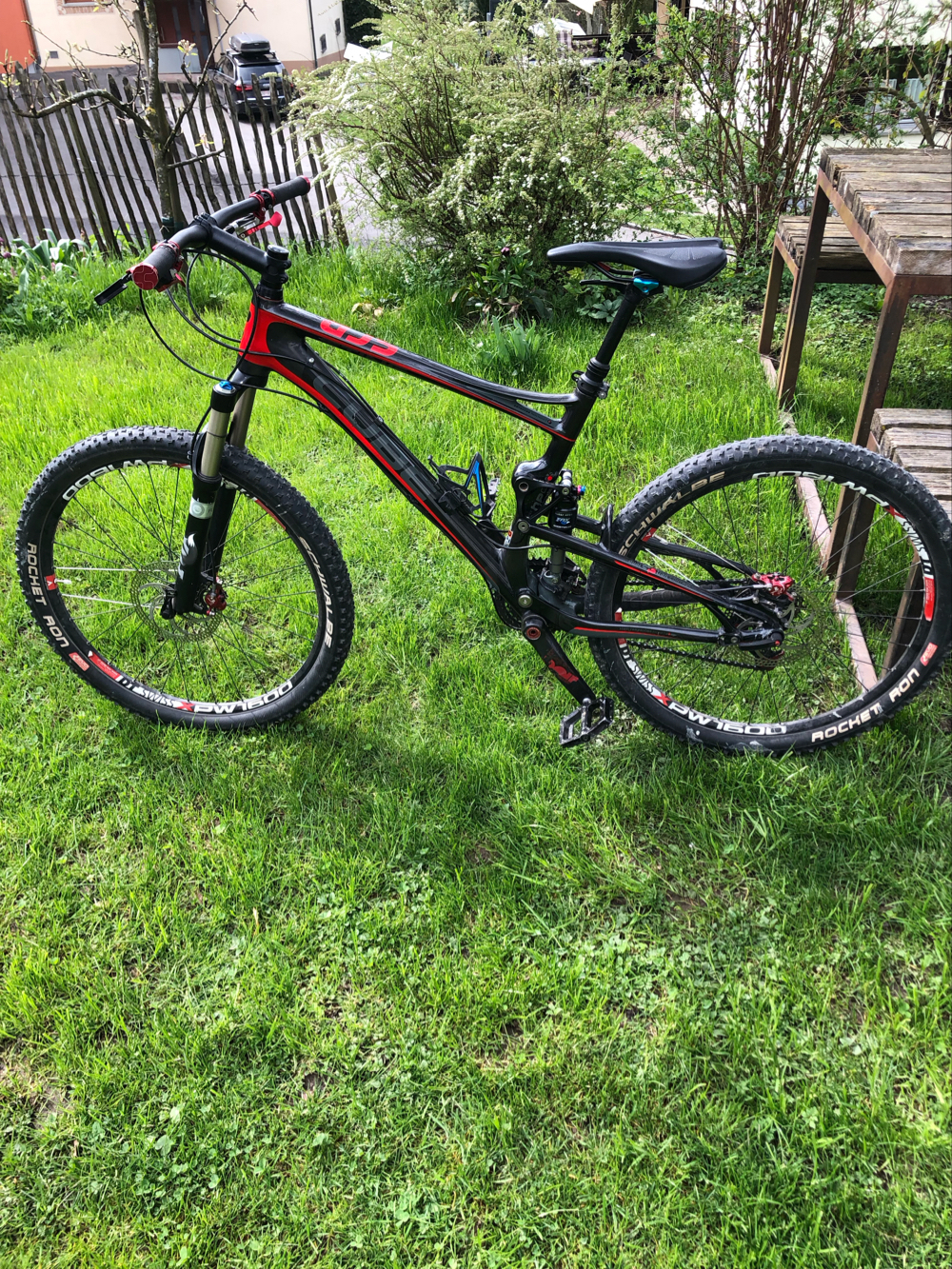 mountainbike Cube sting scr carbon fully 