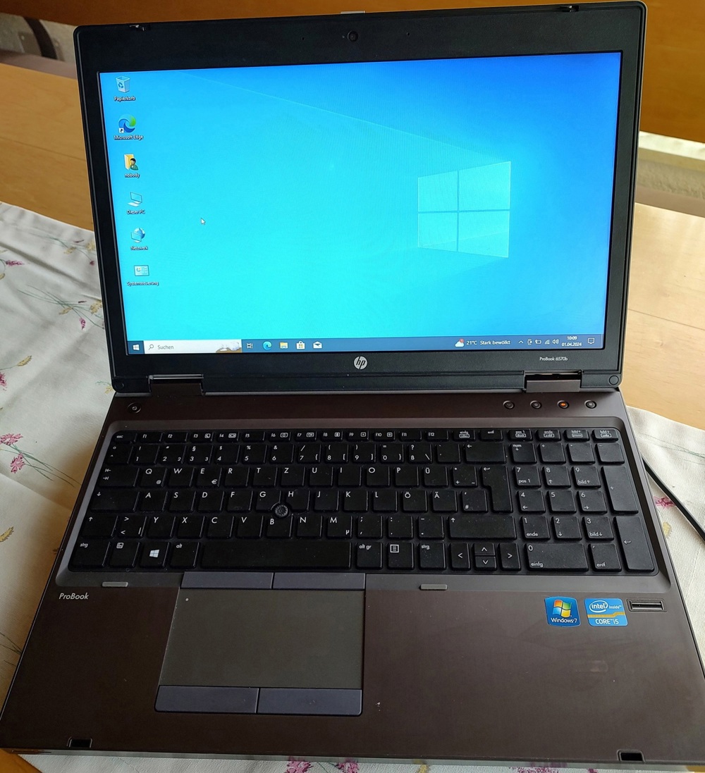 Laptop HP Probook 6570b Windows 10