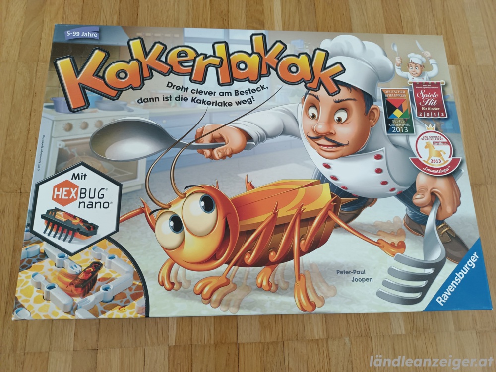 Kakerlakak - Kinderspiel ab 5 Jahren - Super Zustand!