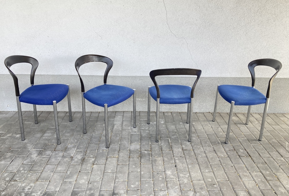 Stühle für Esstisch Mod. LOTUS Design: Hartmut Lohmeyer für Kusch&Co (D)