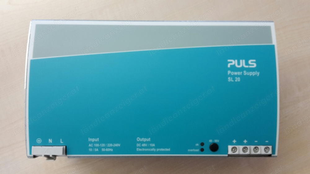 Netzteil Puls Power Supply SL20.113, für 1-Phasen-Systeme, gebraucht