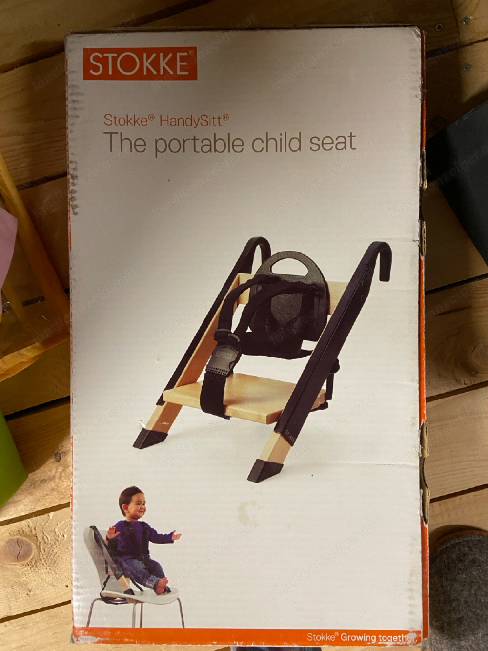 Stokke tragbarer Kindersitz