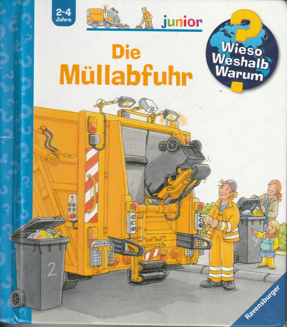 Kinderbuch Wieso Weshalb Warum "Die Müllabfuhr"