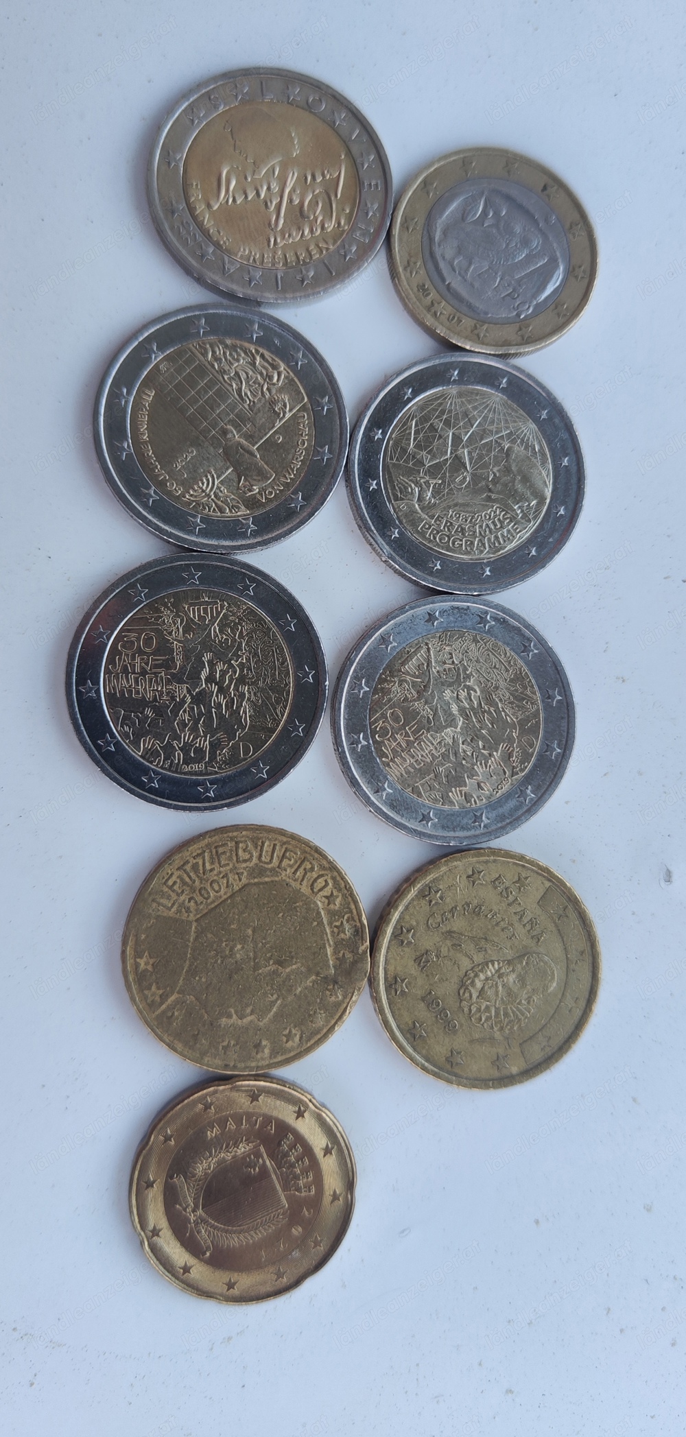 Münzensammlung Gedenkmünzen 