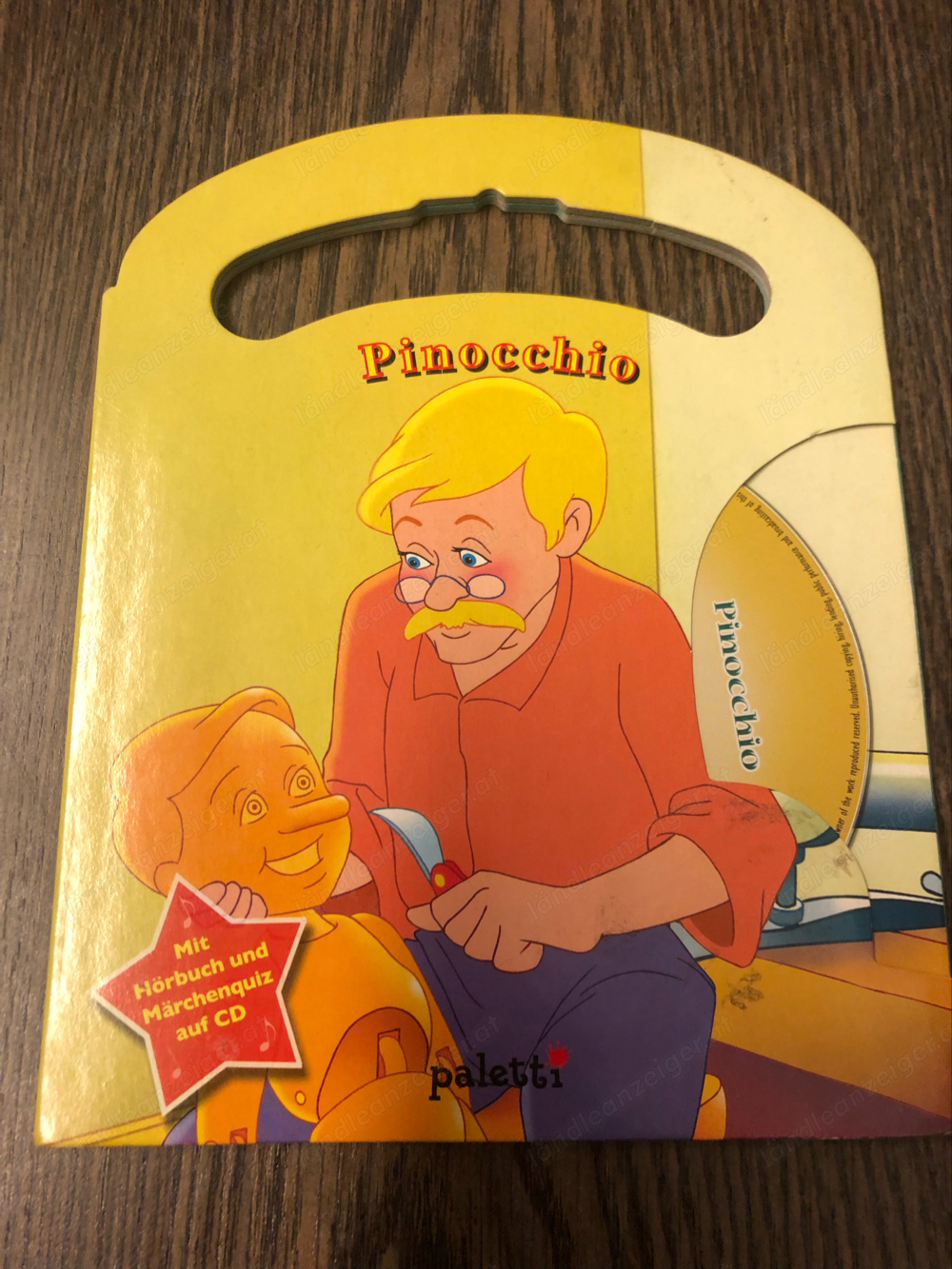 Pinocchio mit CD