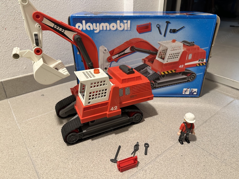 Playmobil 5282 Kettenbagger