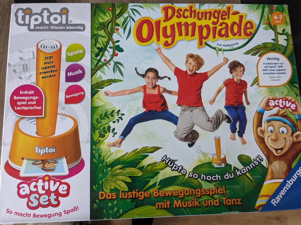 Tiptoi  Dschungel Olympiade