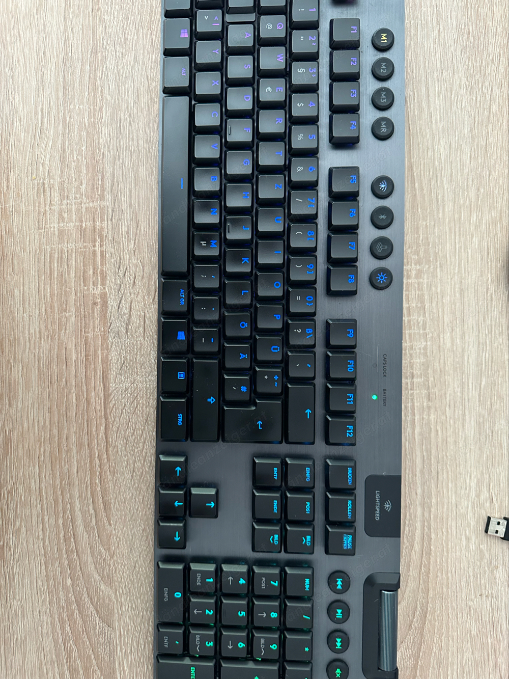 Logitech G915 LIGHTSPEED kabellose mechanische Gaming-Tastatur