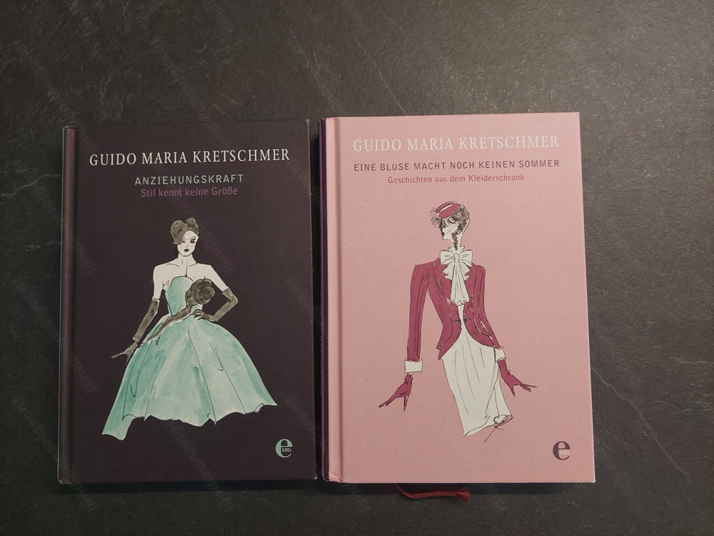 2 Modebücher von Guido Maria Kretschmer