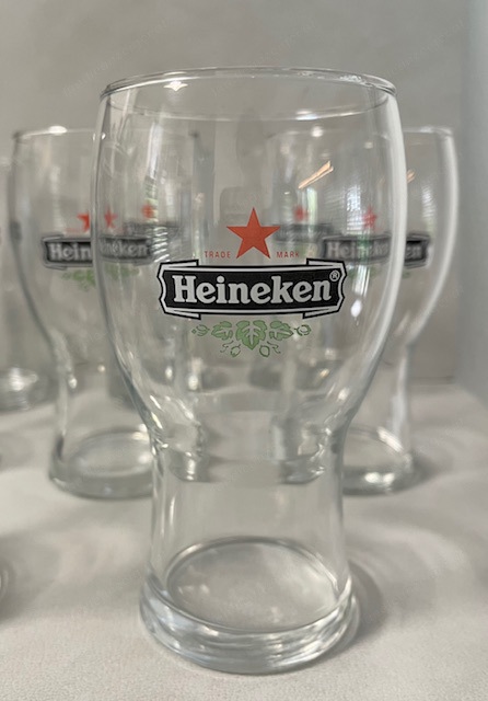 Heineken Biergläser - 8 Stück 0,3l