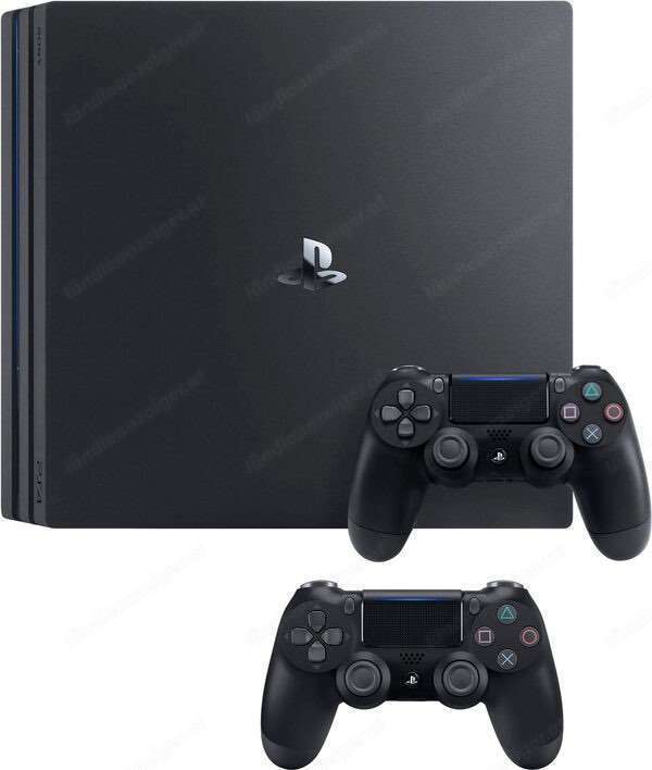 Sony PlayStation 4 Pro 1TB mit 2  Controller und Ladestation + 7 Spiele, PS4