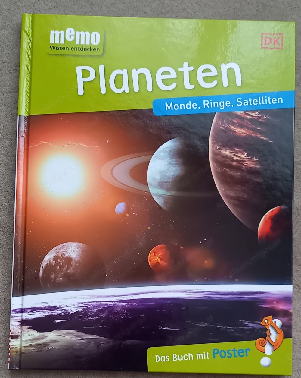 Planetenbuch von Memo DK ohne Poster
