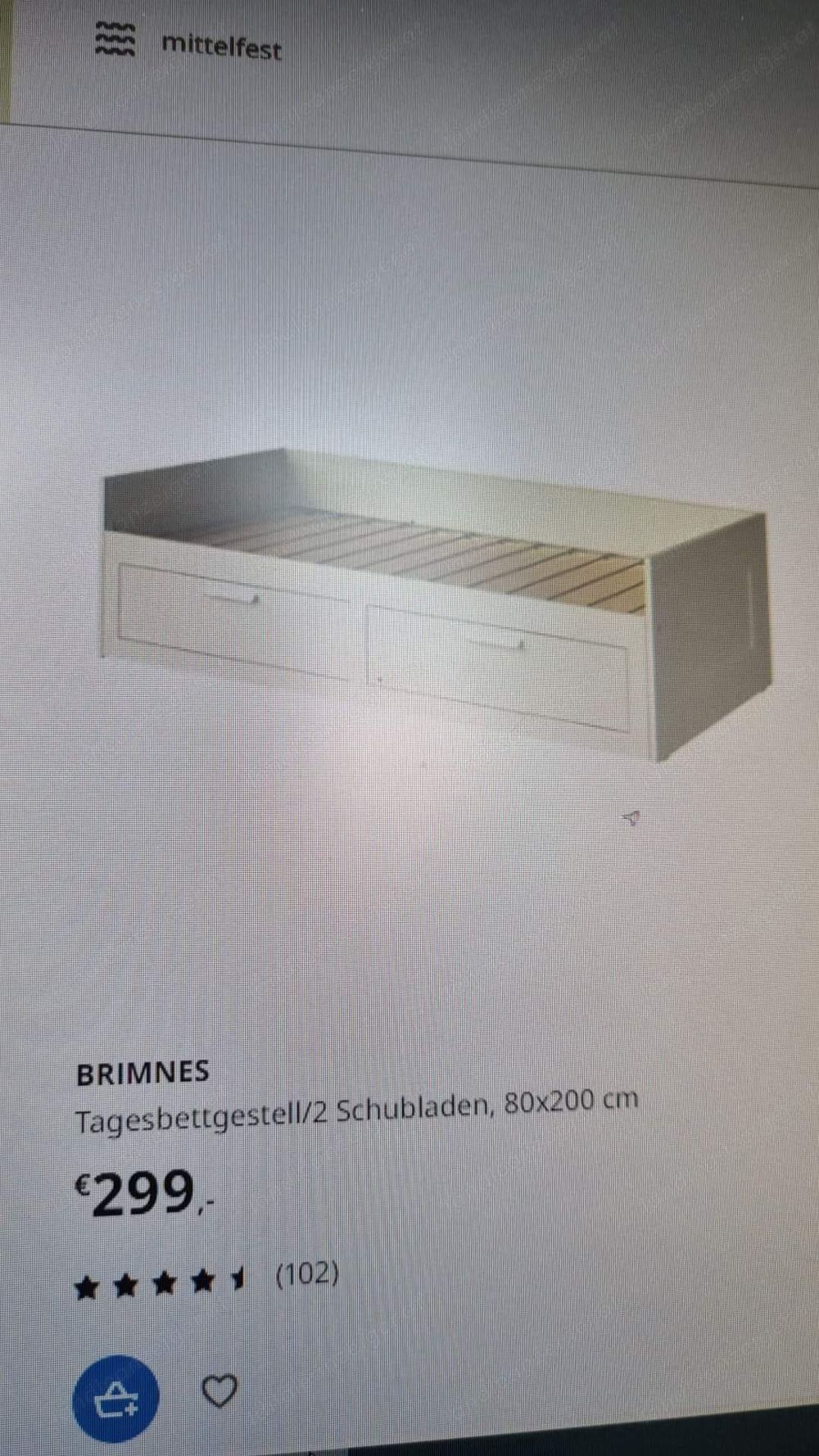 Ikea Brimnes Bett