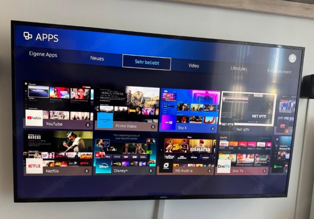 Samsung smart Tv 55 Zoll ultra  2 STÜCK FERNBEDIENUNG ORIGINAL  KEINE KRATZER ,TOP ZUSTAND  YOUTUBE