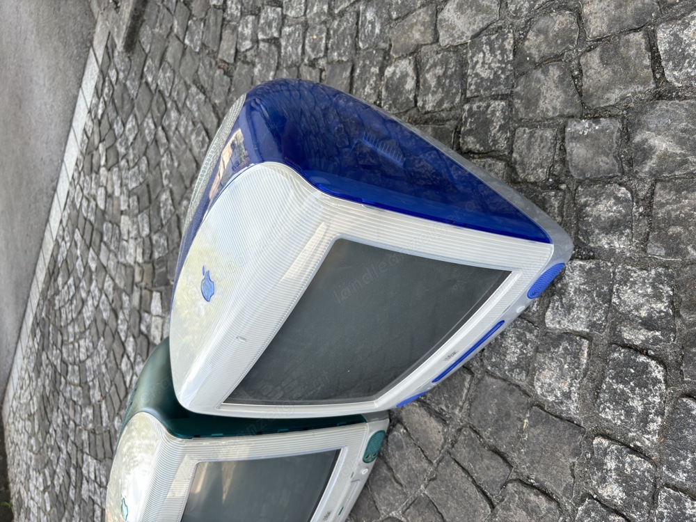 iMacs G3 blau und grün