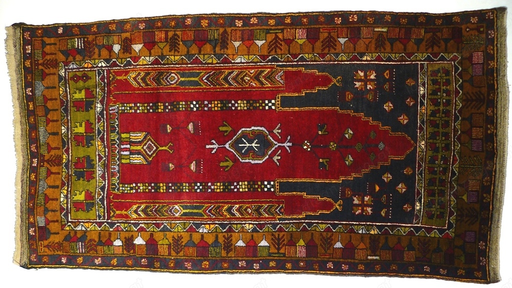 Orientteppich Konya antik 224x118 T086 (2)