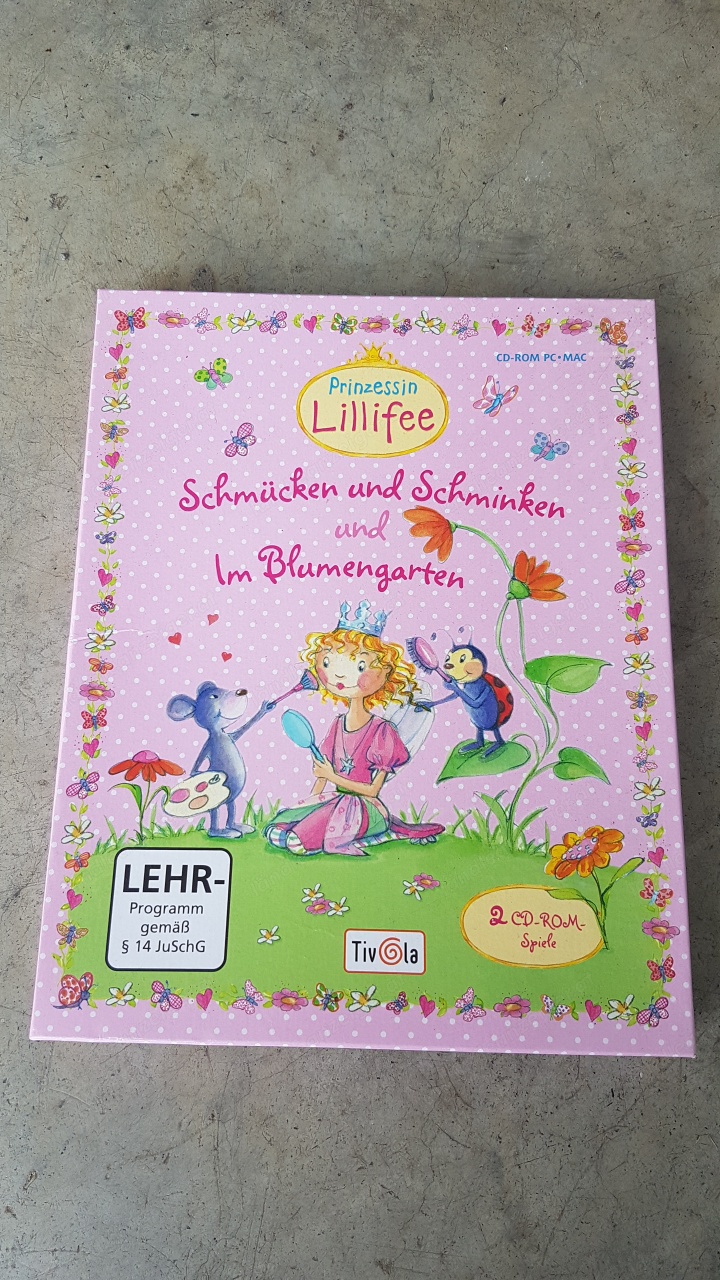 Zu Verschenken: PC-Spiel Prinzessin Lillifee (CD-ROM)
